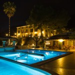 Galeria d'Imatges - monnaber nou pool finca night - Hotel Rural Monnaber Nou Mallorca