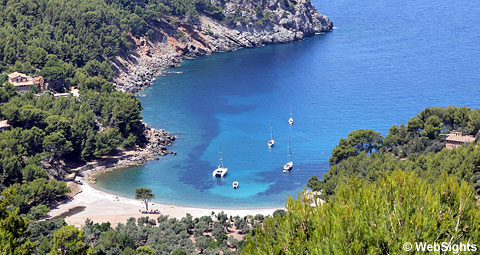 Die Bucht Cala Tuent - cala tuent - Hotel Rural Monnaber Nou Mallorca